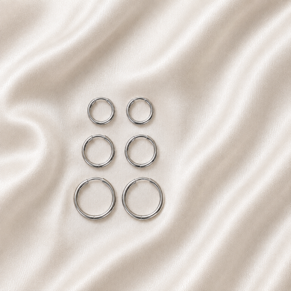 Trinity Stackers - Silver